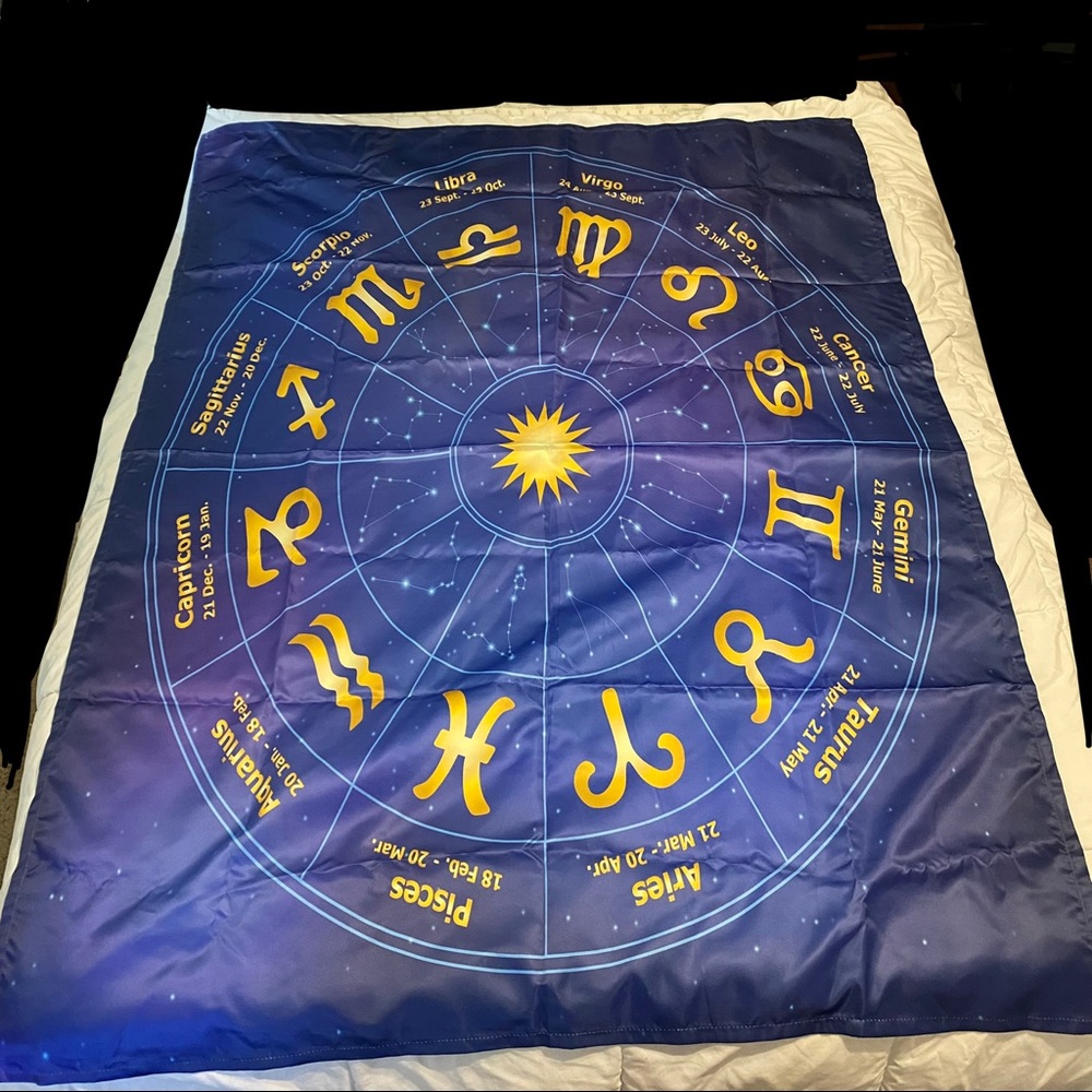 Zodiac Sign Astrological Tapestry